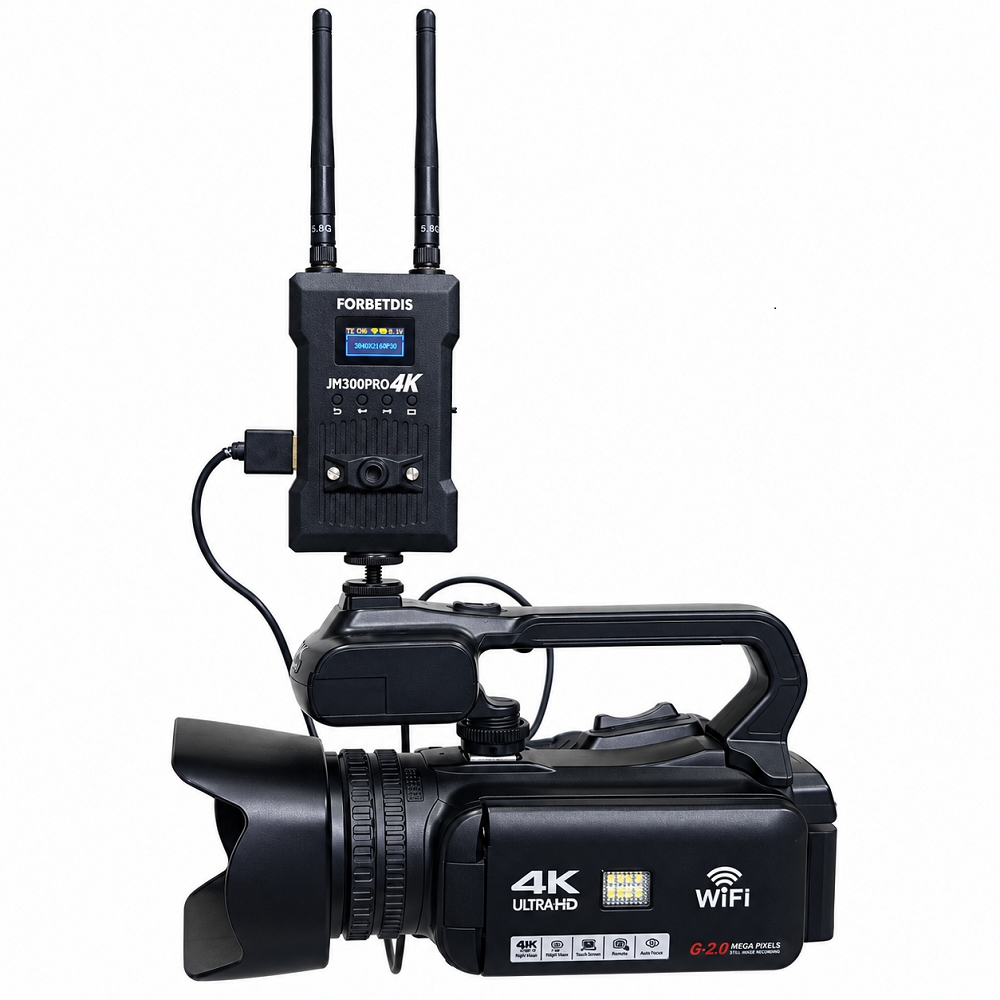Forbetdis JM300PRO 4K@30Hz 无线视频传输系统