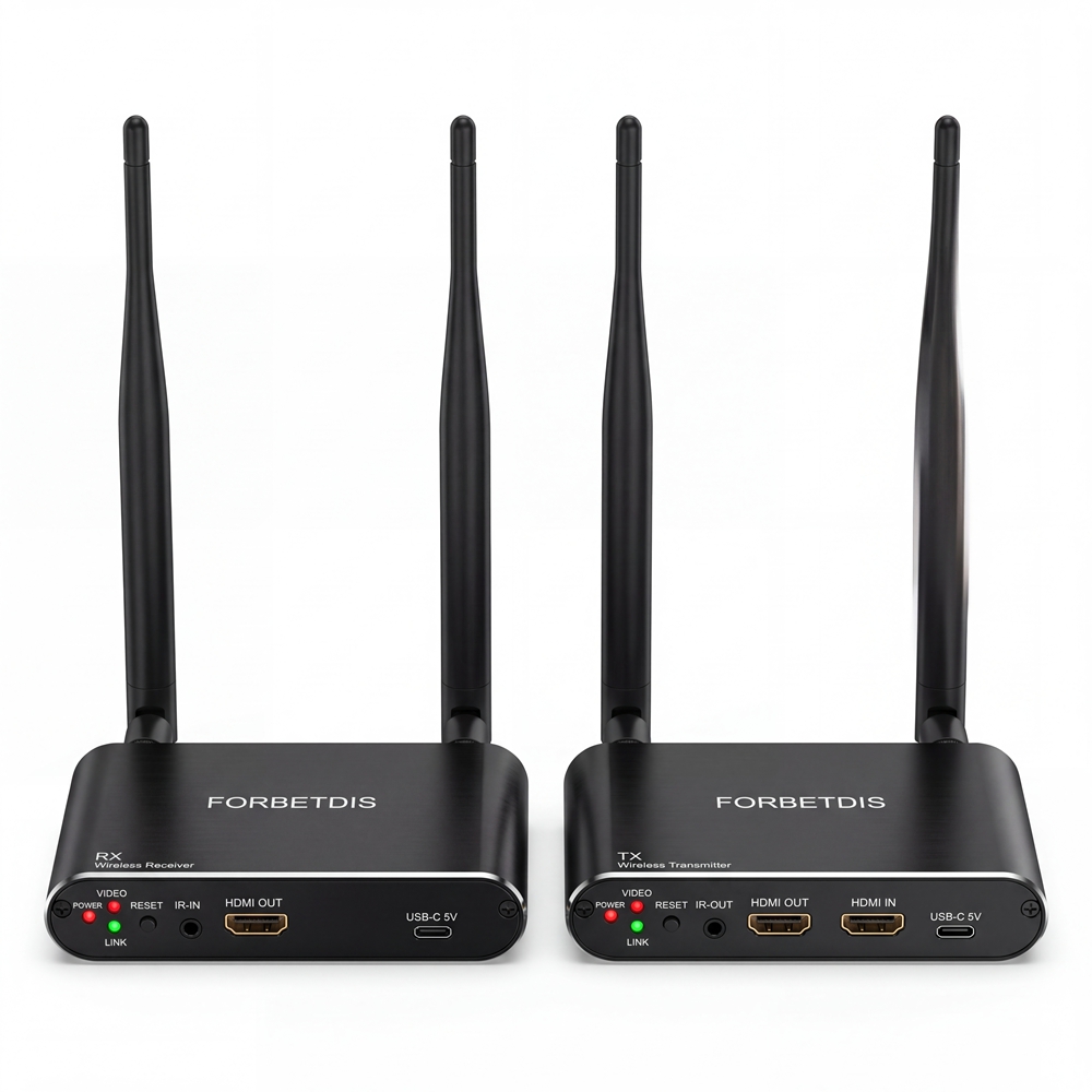 无线 HDMI 发射器和接收器 4K 300 米 | HDMI 环路输出